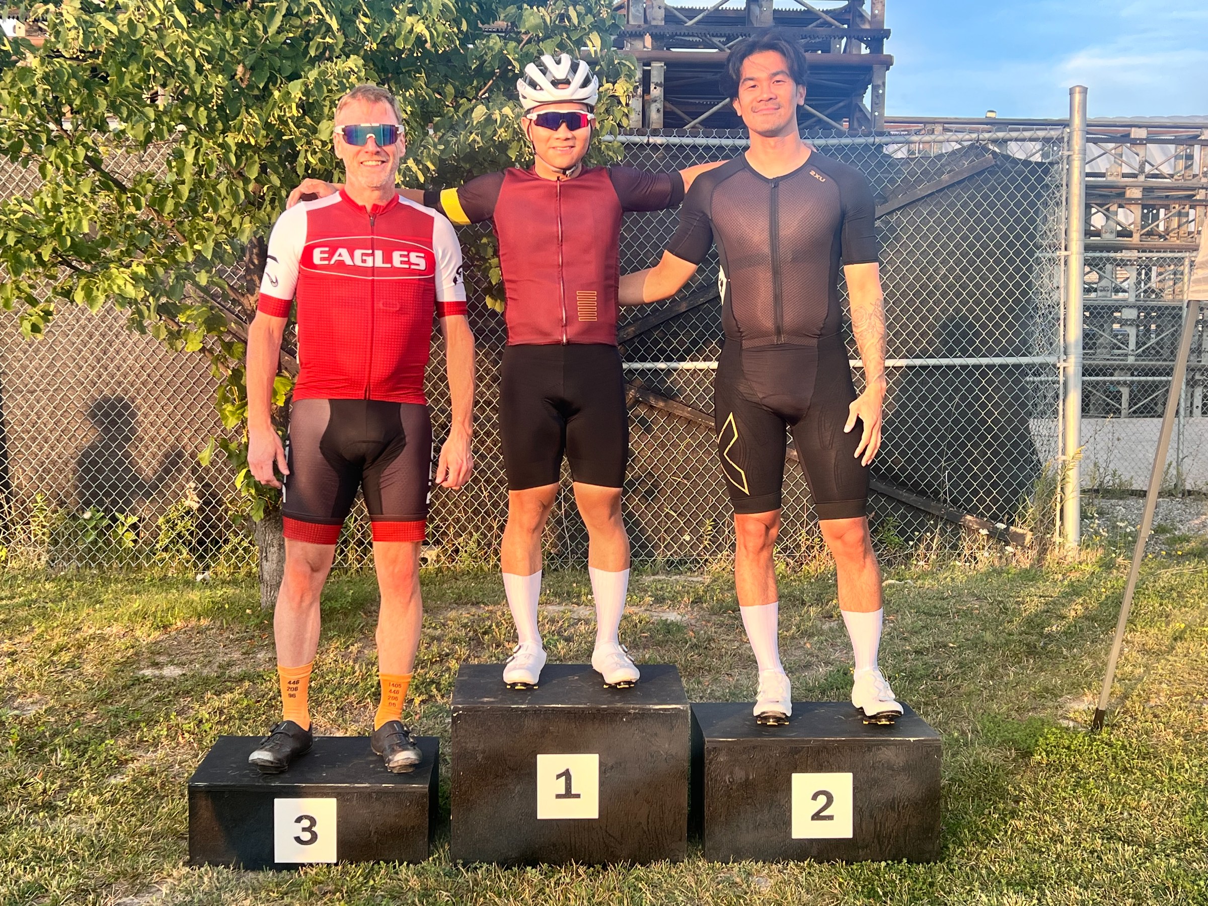 Beginner group podium