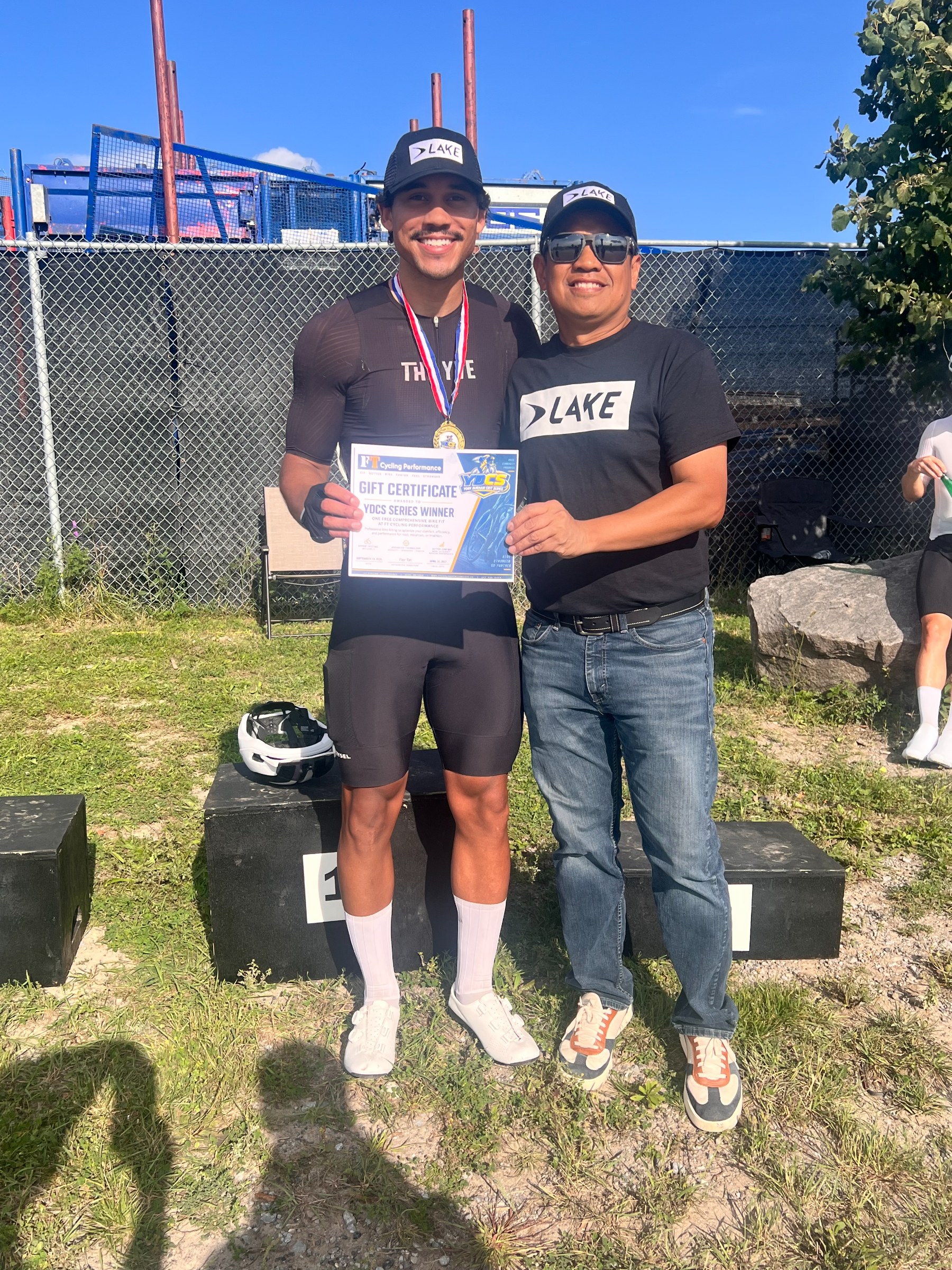 Intermediate season champ! Special thanks to FT Cycling Performance for season champion prizes.